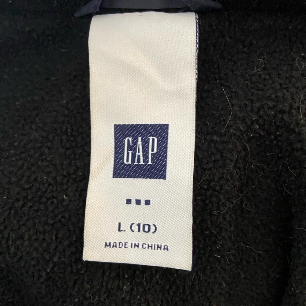 Gap Youth Boys Cold Control Coat Youth Sz 10 Navy Blue Puffer - No Hood